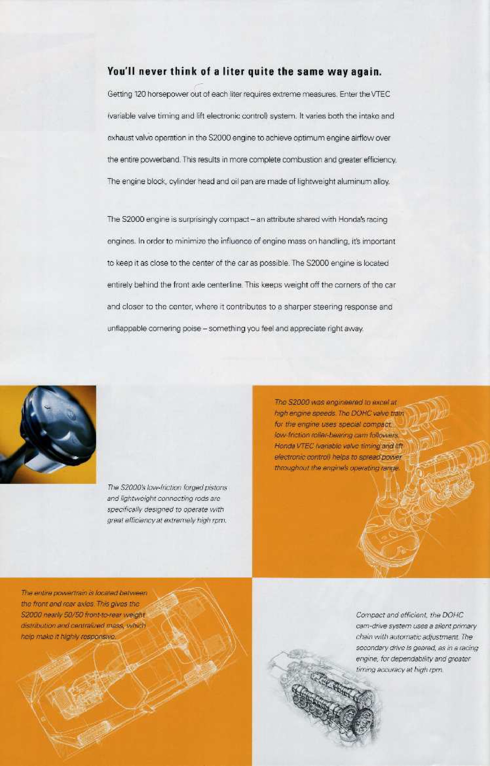 2002 Honda S2000 Brochure Page 8